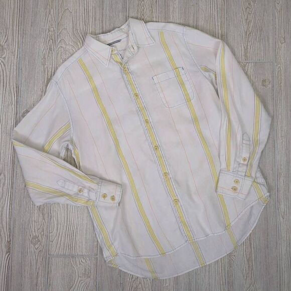 Tommy Bahama Relax Linen Shirt Long Sleeve Casual Button Down Size Medium Relaxe - Picture 1 of 9